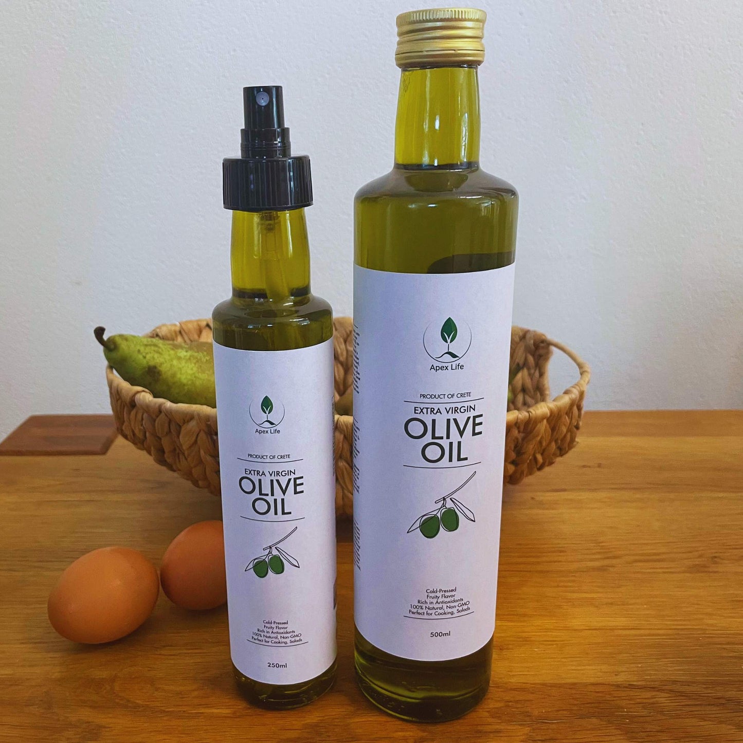 SET - TWIN PACK of Extra Virgin OLIVE OIL